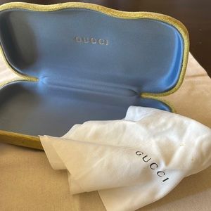 GUCCI Sunglass Case and Duster Sleeve
